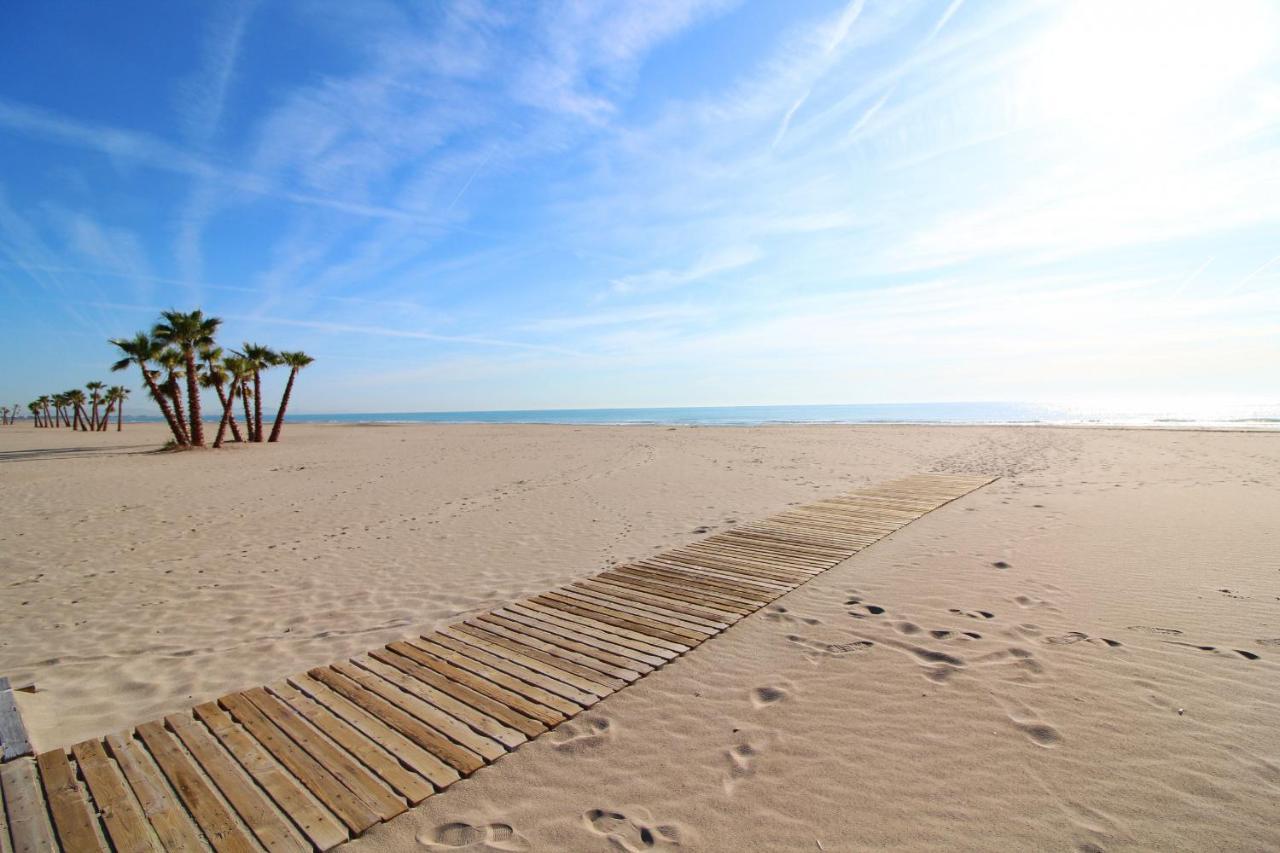Global Properties, Apartamento Con Terraza Y Piscina En La Playa De Canet Canet d'En Berenguer Exterior foto